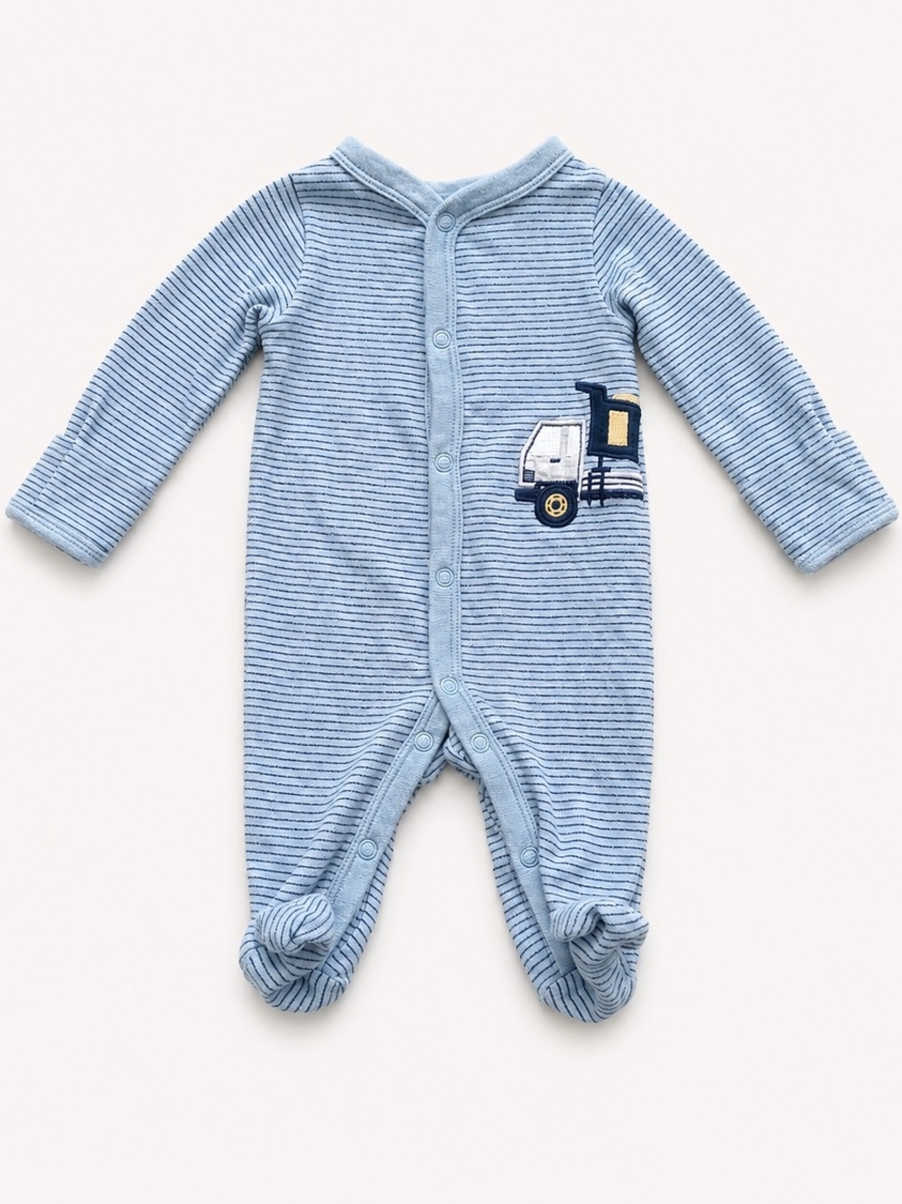 Newborn Baby Boy Clothing Bundle 5 Pieces Carter's Baby Gap Children's Place 0-3 - Picture 5 of 11